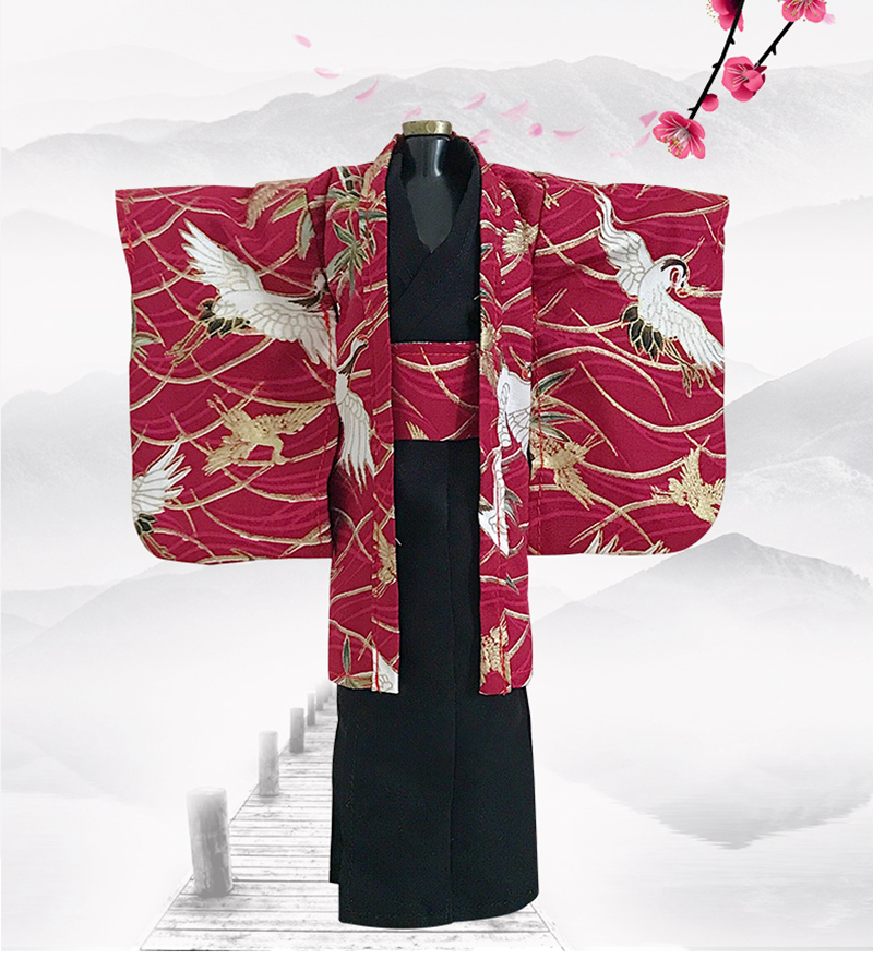 Japanese For Lifestyle - Ensemble Kimono japonais BJD 1/8 1/6