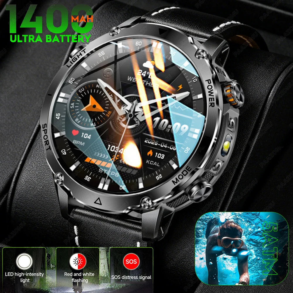 Japanese Lifestyle Brand - Montre connectée militaire Brand+ avec batterie