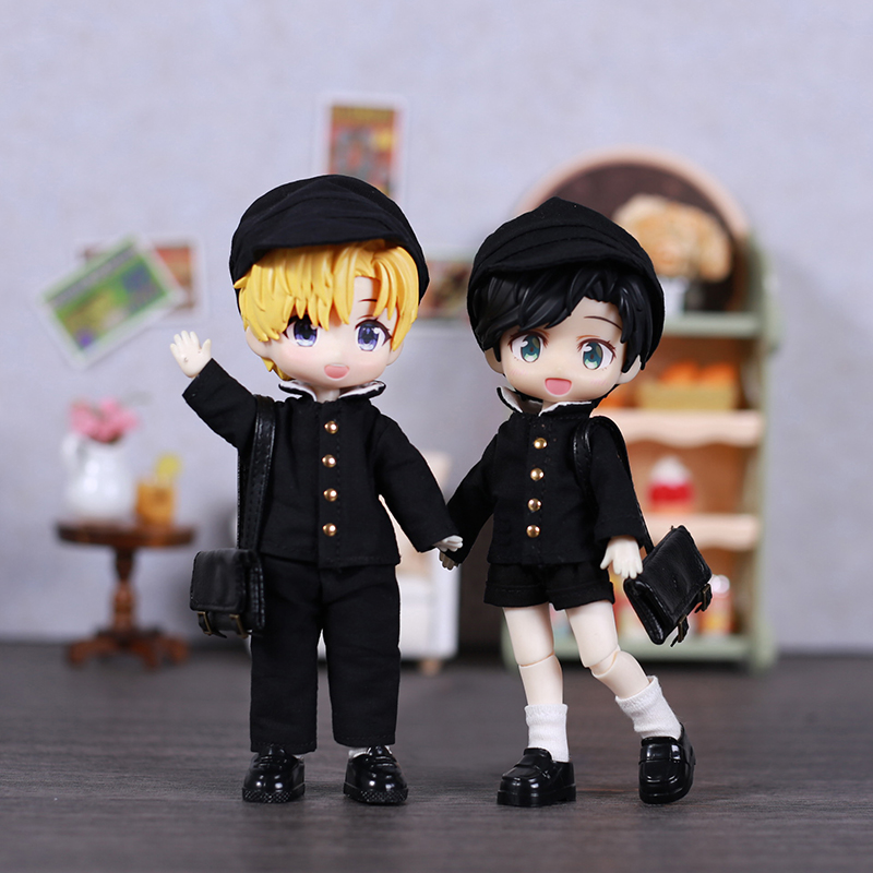 Japanese Lifestyle Clothing - Vêtements de poupée Ob11, uniforme scolaire