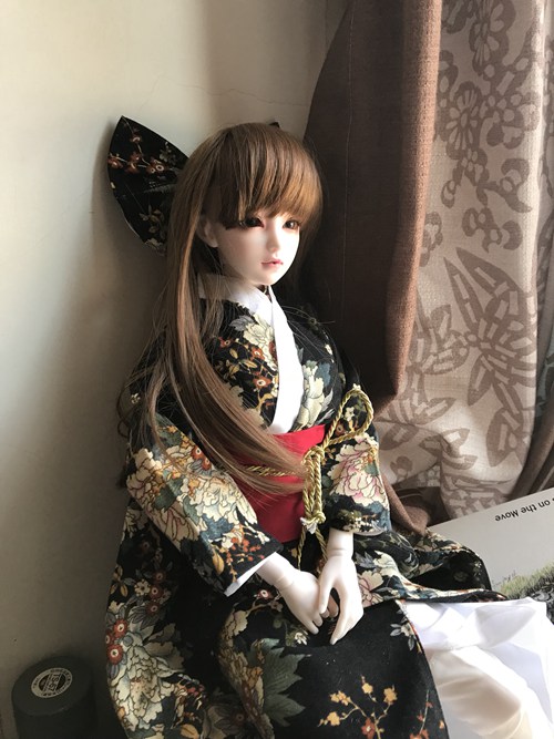 Japanese Lifestyle Shoes - Costume kimono japonais pour poupée BJD/SD,