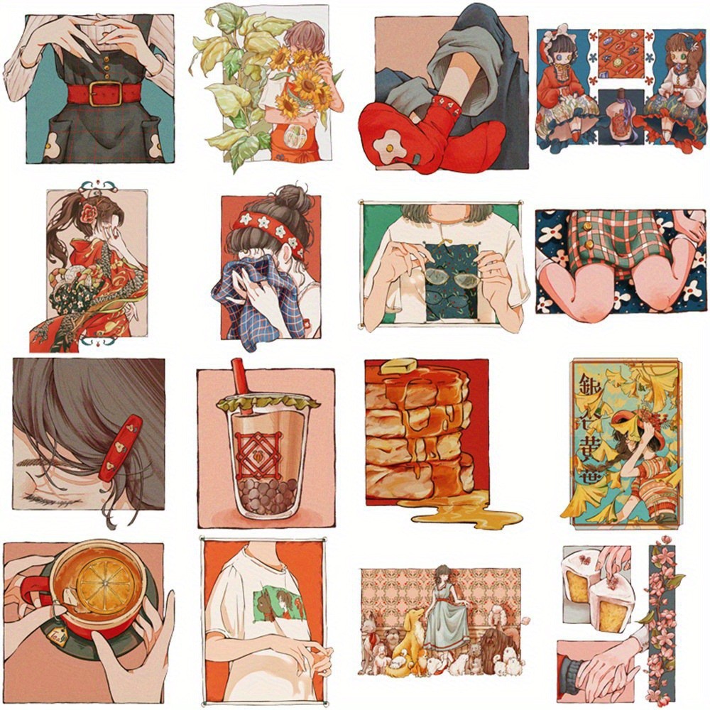 50 autocollants décoratifs de  - Japanese Traditional Lifestyle avis et prix