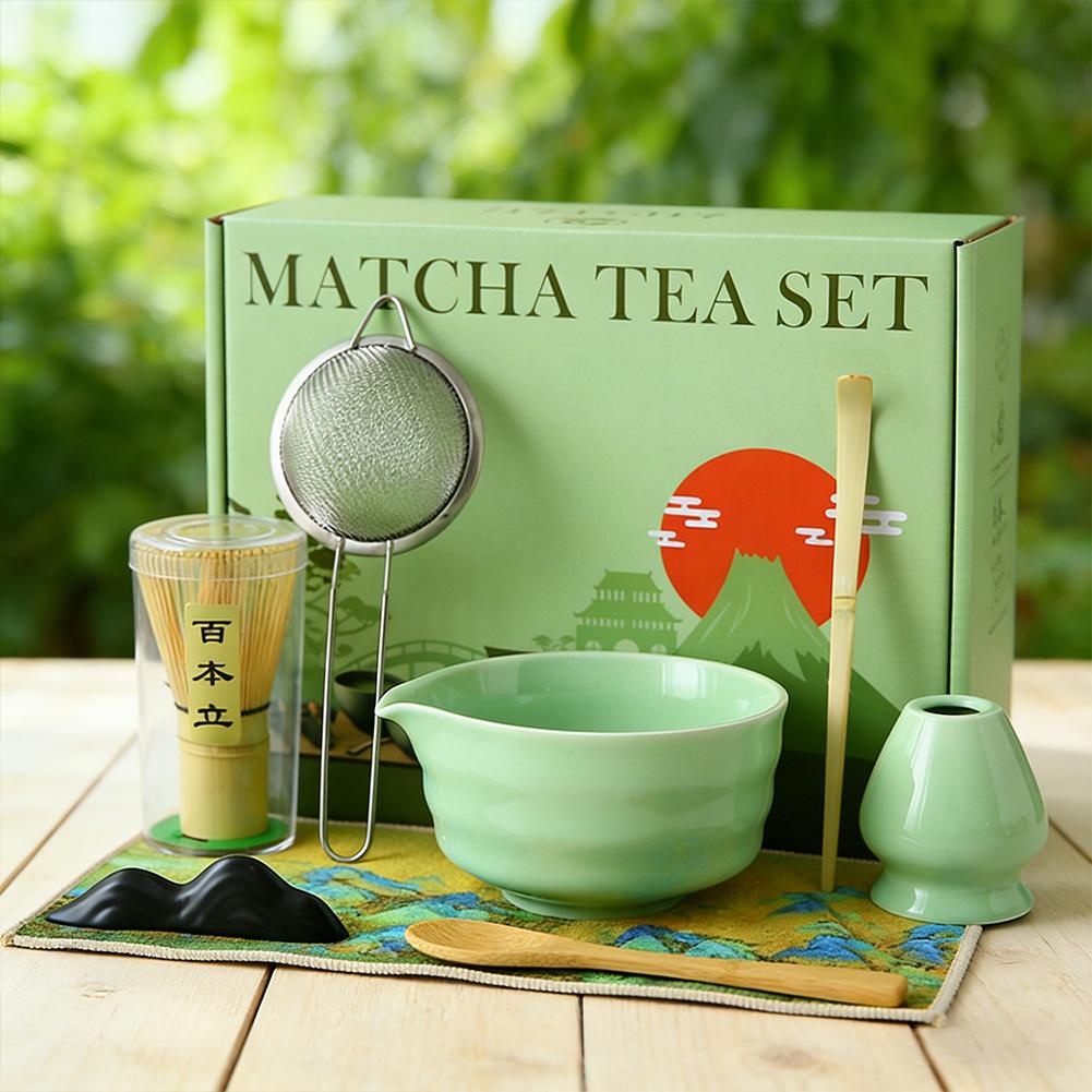 Ensemble de thé matcha japonai - Bamboo Whisk Chasen avis et prix