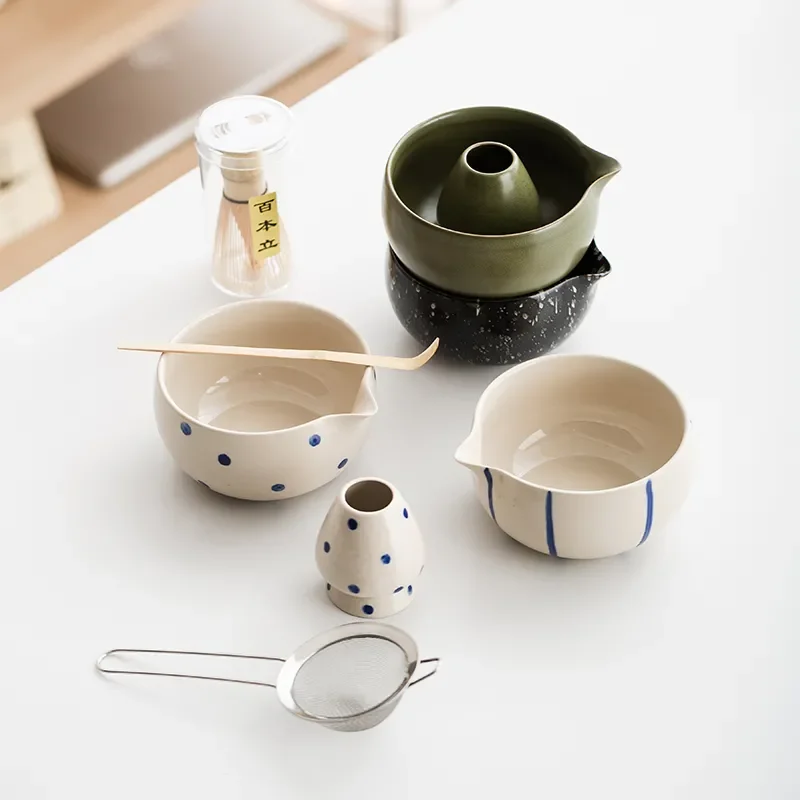 Ensemble authentique de bols à - Bamboo Whisk Chasen avis et prix