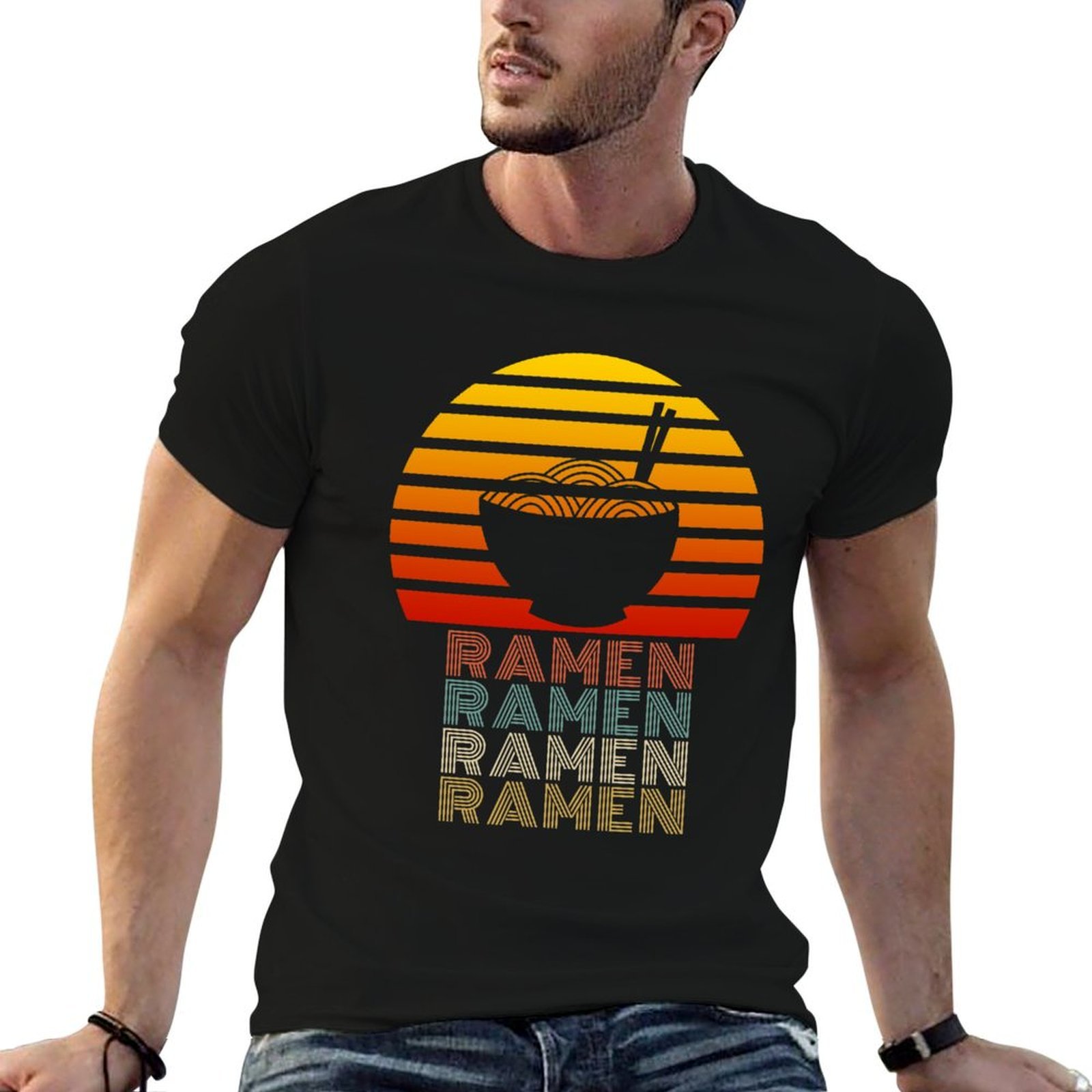 T-shirt style rétro vintage po - Japanese Man Lifestyle avis et prix