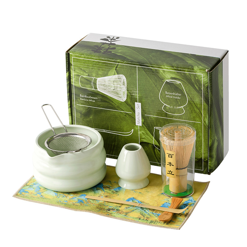Ensemble Matcha japonais, bol  - Bamboo Whisk Chasen avis et prix